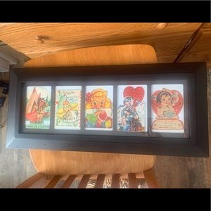 Framed Vintage Valentines